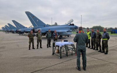 Seelsorgliche Begleitung der internationalen Air-Force-Übung „Frisian Flag“